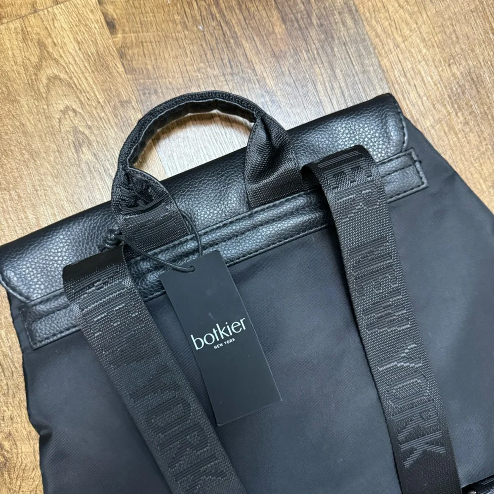 NWT Botkier New York Mini Trigger Backpack Black